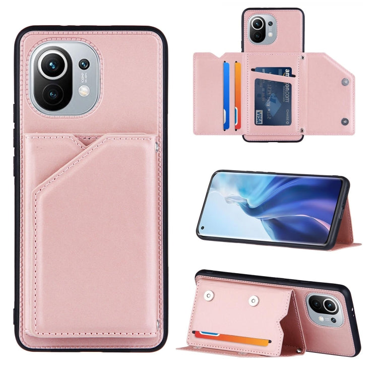 Skin Feel PU + TPU + PC Back Cover Shockproof Case with Card Slots & Holder & Photo Frame, For OPPO A93 5G, For OPPO A94, For Samsung Galaxy A02s (US Version), For Samsung Galaxy A02s (EU Version), For Samsung Galaxy A32 4G (EU Version)����������������...