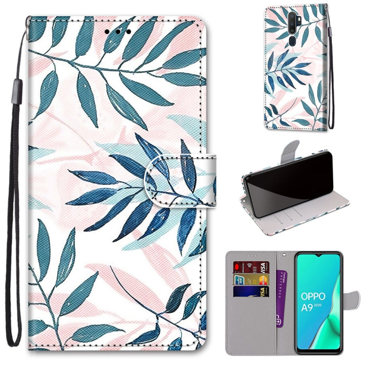 Coloured Drawing Cross Texture Horizontal Flip PU Leather Case with Holder & Card Slots & Wallet & Lanyard