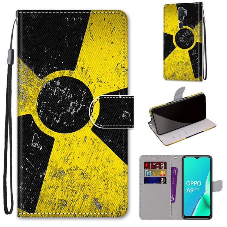 Coloured Drawing Cross Texture Horizontal Flip PU Leather Case with Holder & Card Slots & Wallet & Lanyard
