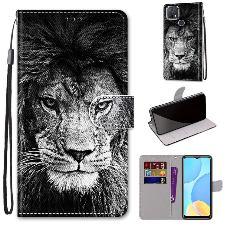 Coloured Drawing Cross Texture Horizontal Flip PU Leather Case with Holder & Card Slots & Wallet & Lanyard
