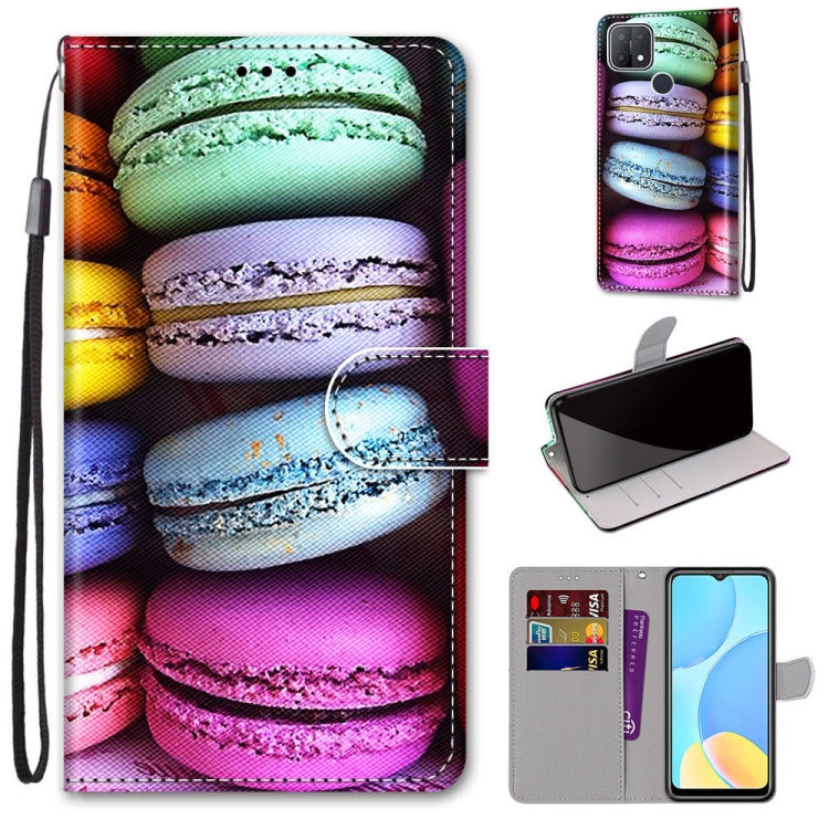 Coloured Drawing Cross Texture Horizontal Flip PU Leather Case with Holder & Card Slots & Wallet & Lanyard