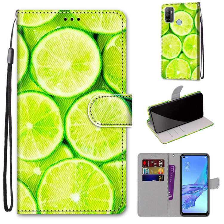 Coloured Drawing Cross Texture Horizontal Flip PU Leather Case with Holder & Card Slots & Wallet & Lanyard