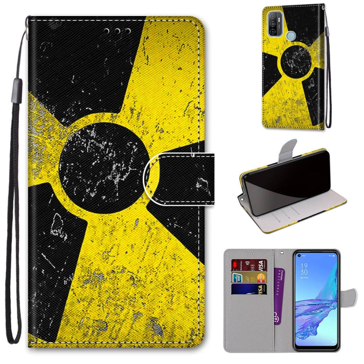 Coloured Drawing Cross Texture Horizontal Flip PU Leather Case with Holder & Card Slots & Wallet & Lanyard