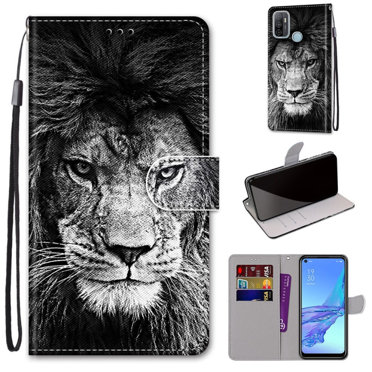 Coloured Drawing Cross Texture Horizontal Flip PU Leather Case with Holder & Card Slots & Wallet & Lanyard