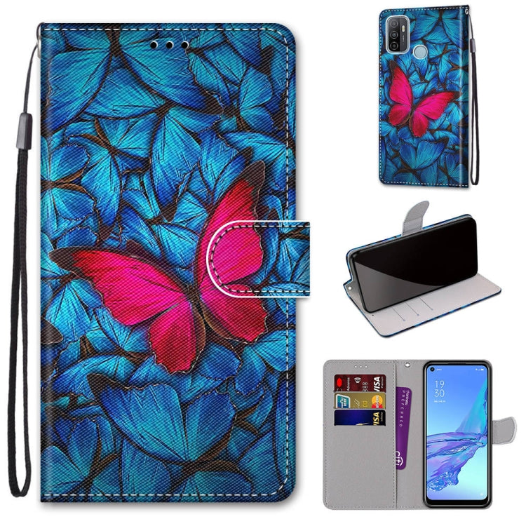 Coloured Drawing Cross Texture Horizontal Flip PU Leather Case with Holder & Card Slots & Wallet & Lanyard