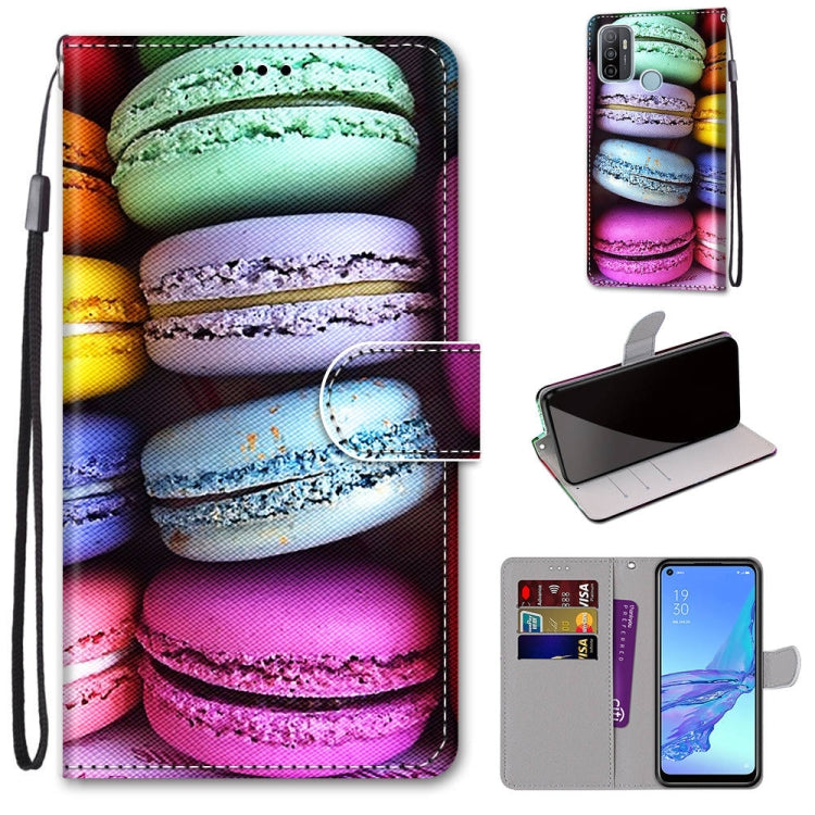 Coloured Drawing Cross Texture Horizontal Flip PU Leather Case with Holder & Card Slots & Wallet & Lanyard