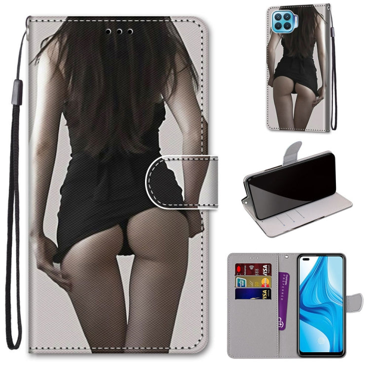 Coloured Drawing Cross Texture Horizontal Flip PU Leather Case with Holder & Card Slots & Wallet & Lanyard