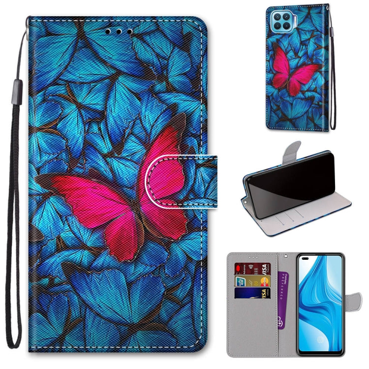 Coloured Drawing Cross Texture Horizontal Flip PU Leather Case with Holder & Card Slots & Wallet & Lanyard