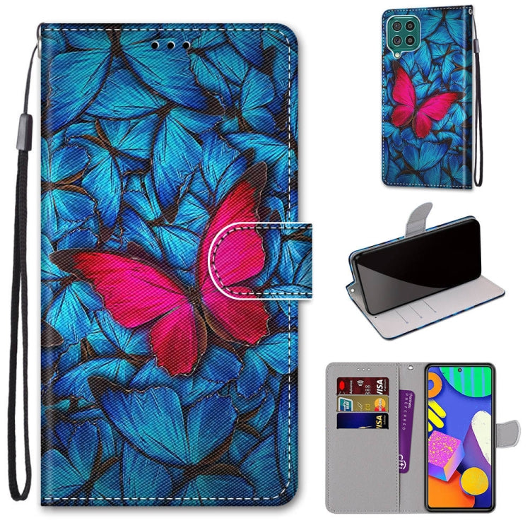 Coloured Drawing Cross Texture Horizontal Flip PU Leather Case with Holder & Card Slots & Wallet & Lanyard