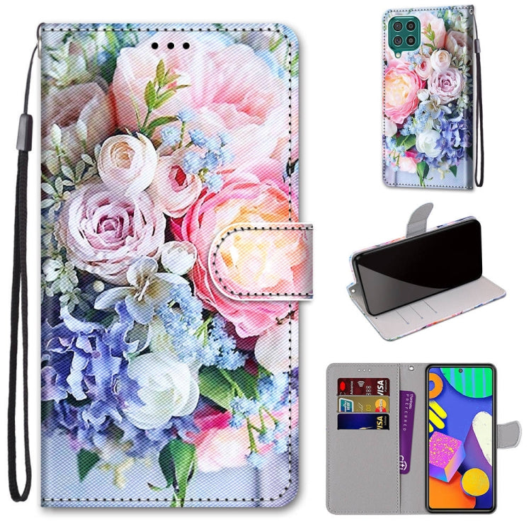 Coloured Drawing Cross Texture Horizontal Flip PU Leather Case with Holder & Card Slots & Wallet & Lanyard
