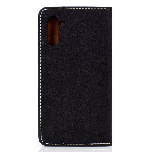 Solid Color Magnetic Horizontal Flip Leather Case with Card Slot & Holder, For Galaxy Note 10