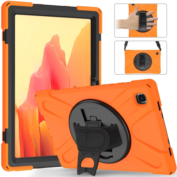 Shockproof Colorful Silicone + PC Protective Case with Holder & Shoulder Strap & Hand Strap