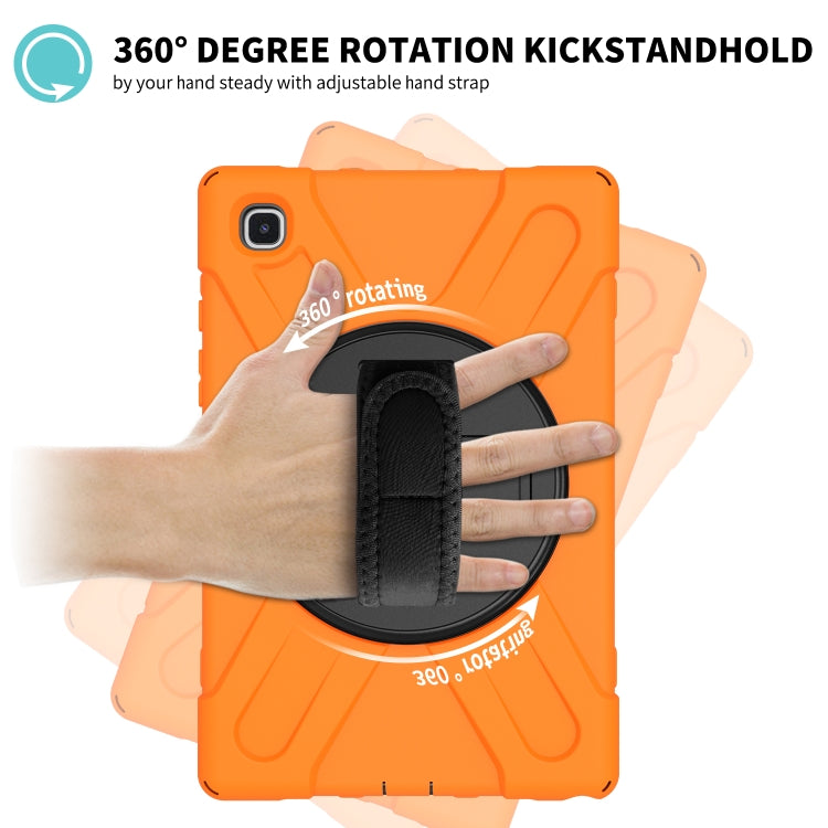 Shockproof Colorful Silicone + PC Protective Case with Holder & Shoulder Strap & Hand Strap