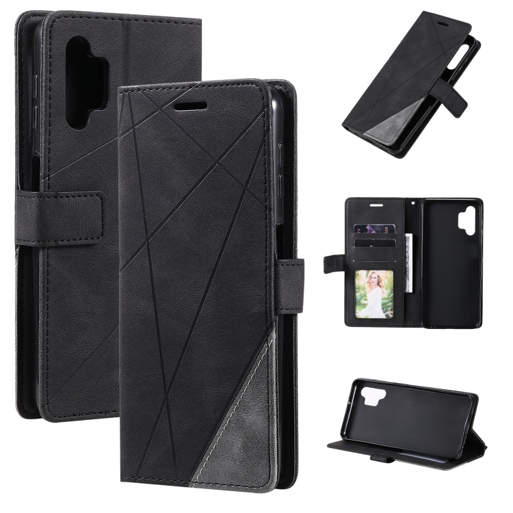 Skin Feel Splicing Horizontal Flip Leather Case with Holder & Card Slots & Wallet & Photo Frame, For Samsung Galaxy A32 5G, For OnePlus 8T