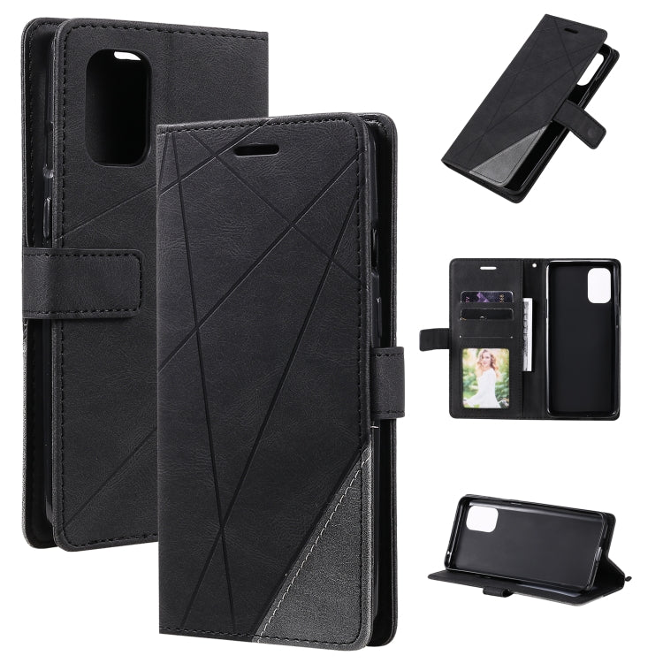 Skin Feel Splicing Horizontal Flip Leather Case with Holder & Card Slots & Wallet & Photo Frame, For Samsung Galaxy A32 5G, For OnePlus 8T