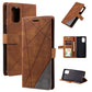 Skin Feel Splicing Horizontal Flip Leather Case with Holder & Card Slots & Wallet & Photo Frame, For Samsung Galaxy A32 5G, For OnePlus 8T