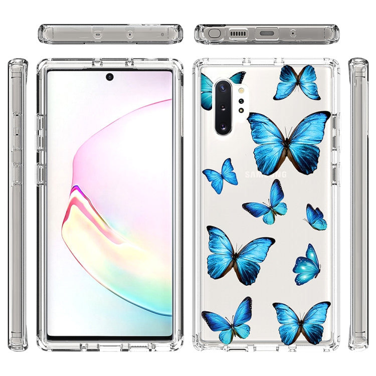 2 in 1 High Transparent Painted Shockproof PC + TPU Protective Case, For Samsung Galaxy Note 10 Plus