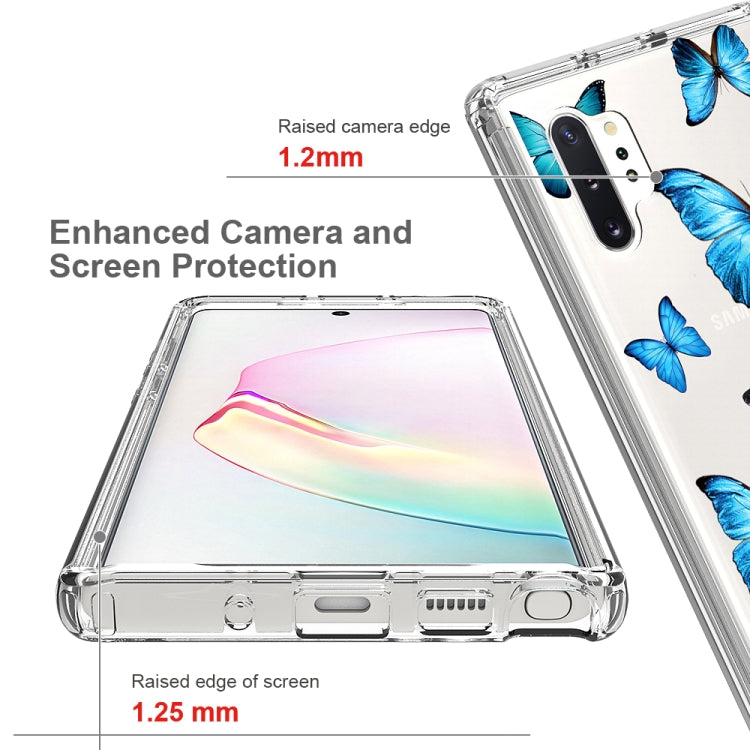 2 in 1 High Transparent Painted Shockproof PC + TPU Protective Case, For Samsung Galaxy Note 10 Plus