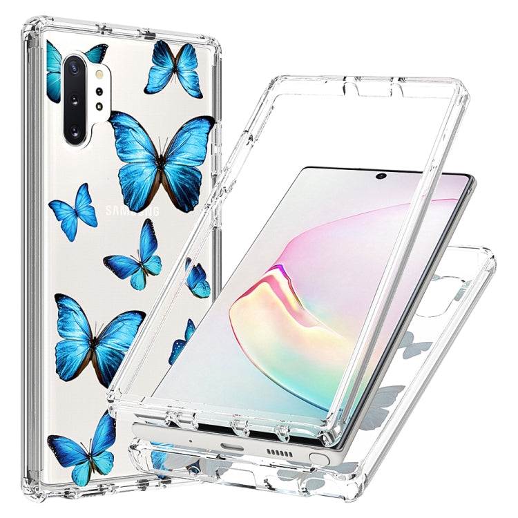 2 in 1 High Transparent Painted Shockproof PC + TPU Protective Case, For Samsung Galaxy Note 10 Plus