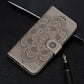 Sun Mandala Embossing Pattern Horizontal Flip PU Leather Case with Holder & Card Slots & Wallet & Lanyard, For Samsung Galaxy A22 5G, For Samsung Galaxy A22 4G, For Samsung Galaxy A82 5G, For Samsung Galaxy S21 FE, For Xiaomi Mi 11 Ultra