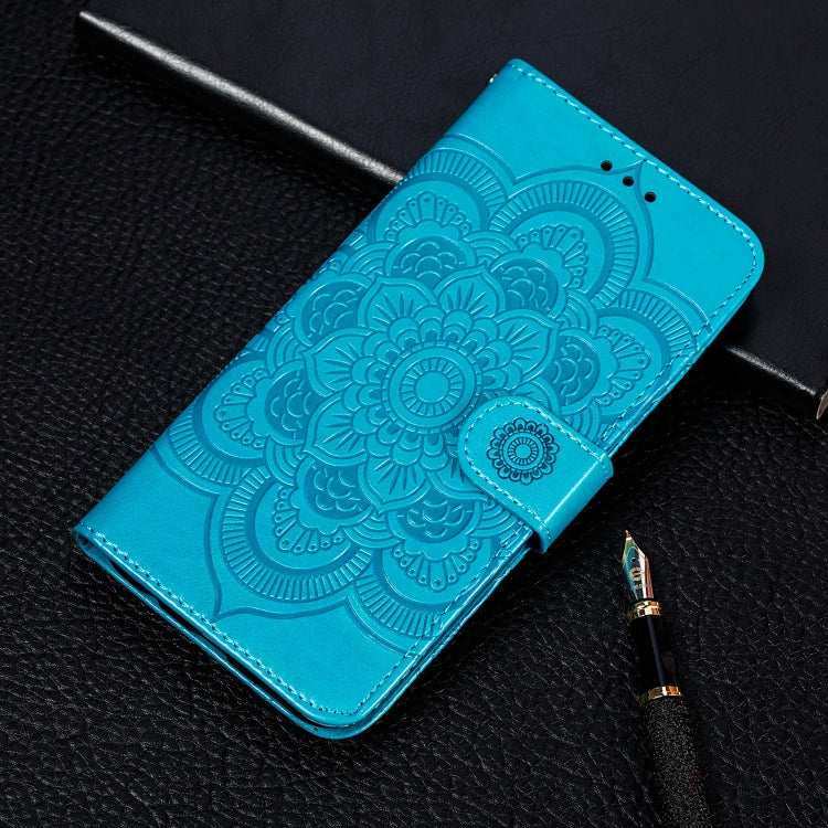 Sun Mandala Embossing Pattern Horizontal Flip PU Leather Case with Holder & Card Slots & Wallet & Lanyard, For Samsung Galaxy A22 5G, For Samsung Galaxy A22 4G, For Samsung Galaxy A82 5G, For Samsung Galaxy S21 FE, For Xiaomi Mi 11 Ultra