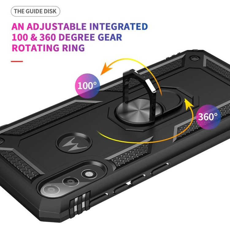Shockproof TPU + PC Protective Case with 360 Degree Rotating Holder, For Motorola Moto E7 Power (2021), For Xiaomi Redmi Note 10 Pro / Note 10 Pro Max, For Samsung Galaxy S21 FE