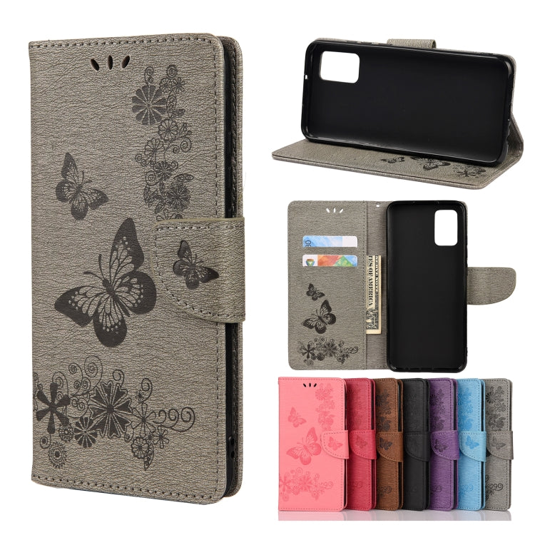 Butterflies Embossing Horizontal Flip Leather Case with Holder & Card Slots & Wallet, For Samsung Galaxy A02s (EU Version), For Samsung Galaxy A12 5G, For Samsung Galaxy A32 4G, For Samsung Galaxy A32 5G, For Samsung Galaxy A72 5G / 4G�����������������...
