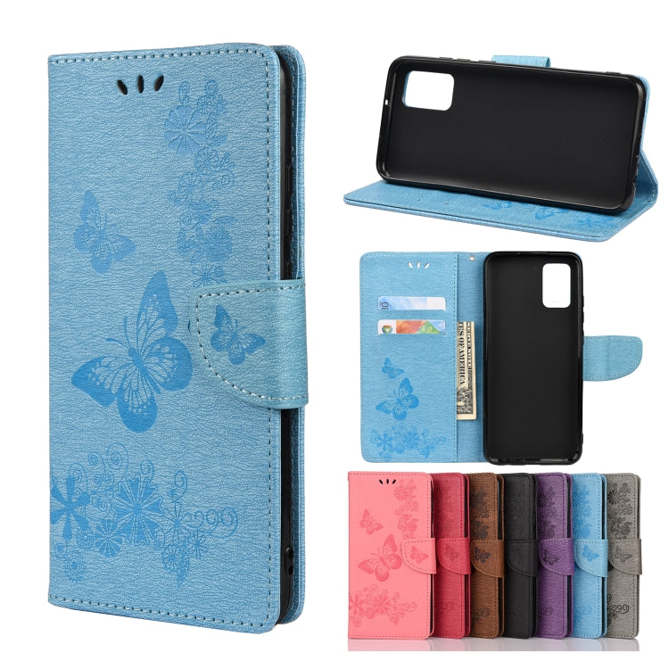 Butterflies Embossing Horizontal Flip Leather Case with Holder & Card Slots & Wallet, For Samsung Galaxy A02s (EU Version), For Samsung Galaxy A12 5G, For Samsung Galaxy A32 4G, For Samsung Galaxy A32 5G, For Samsung Galaxy A72 5G / 4G�����������������...