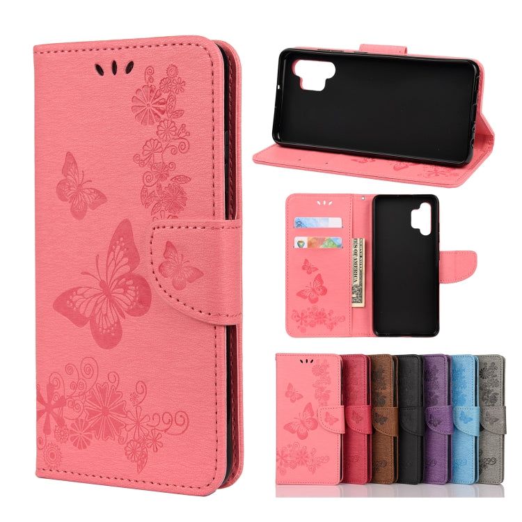 Butterflies Embossing Horizontal Flip Leather Case with Holder & Card Slots & Wallet, For Samsung Galaxy A02s (EU Version), For Samsung Galaxy A12 5G, For Samsung Galaxy A32 4G, For Samsung Galaxy A32 5G, For Samsung Galaxy A72 5G / 4G�����������������...