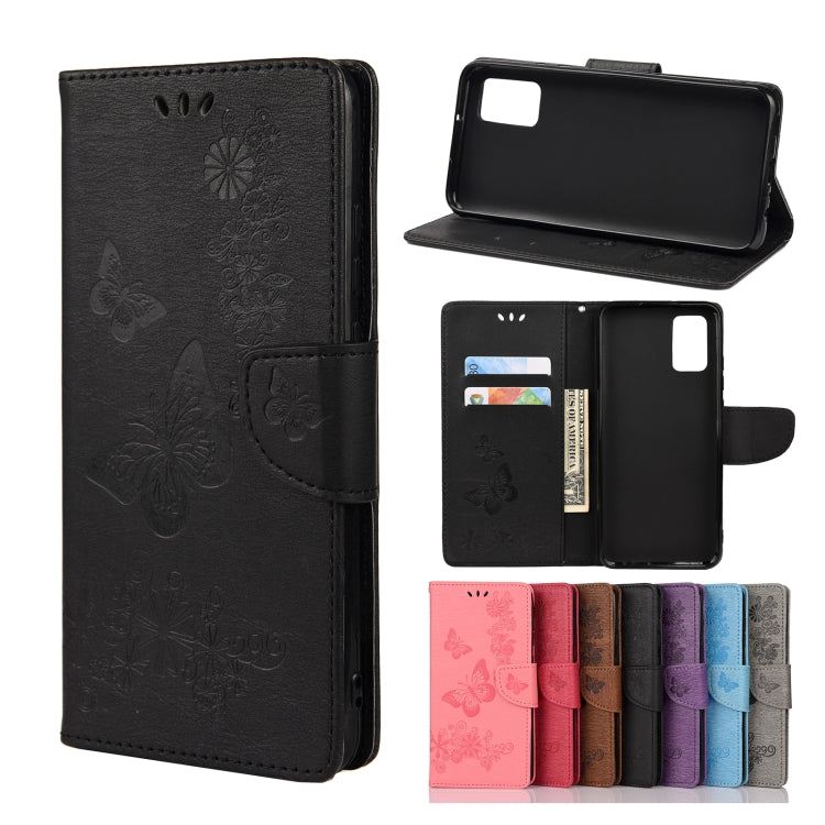 Butterflies Embossing Horizontal Flip Leather Case with Holder & Card Slots & Wallet, For Samsung Galaxy A02s (EU Version), For Samsung Galaxy A12 5G, For Samsung Galaxy A32 4G, For Samsung Galaxy A32 5G, For Samsung Galaxy A72 5G / 4G�����������������...