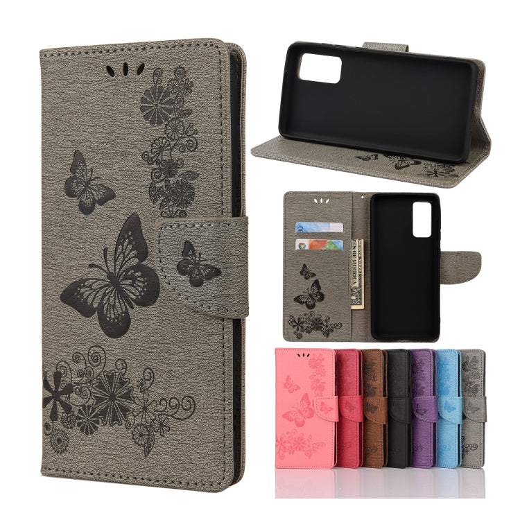 Butterflies Embossing Horizontal Flip Leather Case with Holder & Card Slots & Wallet, For Samsung Galaxy A02s (EU Version), For Samsung Galaxy A12 5G, For Samsung Galaxy A32 4G, For Samsung Galaxy A32 5G, For Samsung Galaxy A72 5G / 4G�����������������...