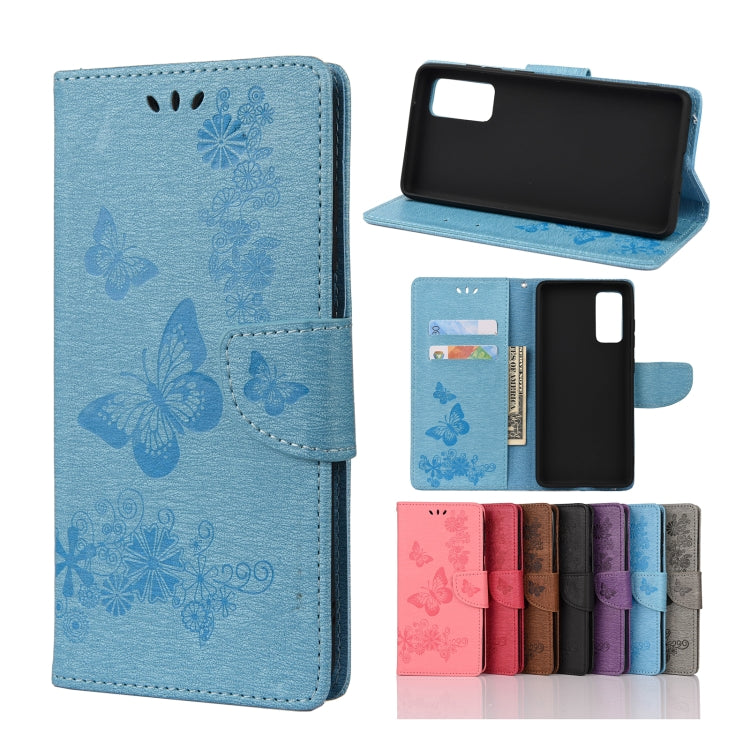 Butterflies Embossing Horizontal Flip Leather Case with Holder & Card Slots & Wallet, For Samsung Galaxy A02s (EU Version), For Samsung Galaxy A12 5G, For Samsung Galaxy A32 4G, For Samsung Galaxy A32 5G, For Samsung Galaxy A72 5G / 4G�����������������...