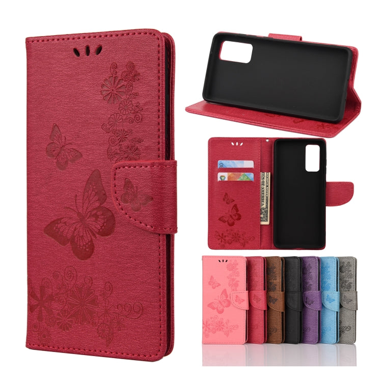 Butterflies Embossing Horizontal Flip Leather Case with Holder & Card Slots & Wallet, For Samsung Galaxy A02s (EU Version), For Samsung Galaxy A12 5G, For Samsung Galaxy A32 4G, For Samsung Galaxy A32 5G, For Samsung Galaxy A72 5G / 4G�����������������...