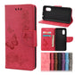 Butterflies Embossing Horizontal Flip Leather Case with Holder & Card Slots & Wallet, For Samsung Galaxy Xcover 5