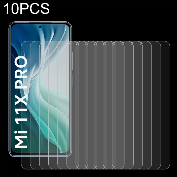 10 PCS 0.26mm 9H 2.5D Tempered Glass Film