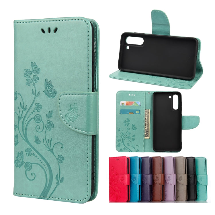Butterfly Flower Pattern Horizontal Flip Leather Case with Holder & Card Slots & Wallet, For Samsung Galaxy A02s (EU Version), For Samsung Galaxy A12 5G, For Samsung Galaxy A32 4G, For Samsung Galaxy A32 5G, For Samsung Galaxy A72 5G / 4G��������������...