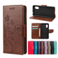 Butterfly Flower Pattern Horizontal Flip Leather Case with Holder & Card Slots & Wallet, For Samsung Galaxy Xcover 5