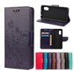 Butterfly Flower Pattern Horizontal Flip Leather Case with Holder & Card Slots & Wallet, For Samsung Galaxy Xcover 5