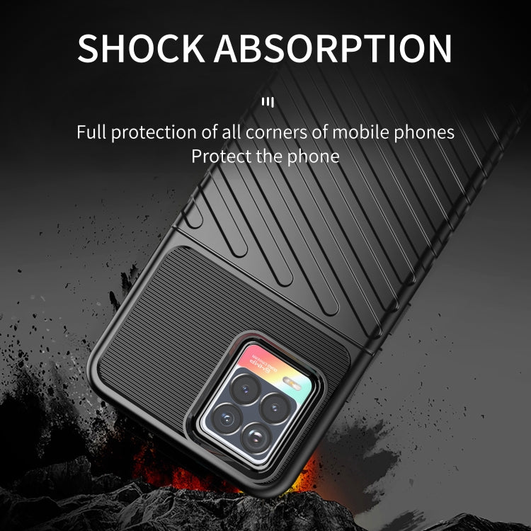 Thunderbolt Shockproof TPU Protective Soft Case, For OPPO Realme 8 / 8 Pro