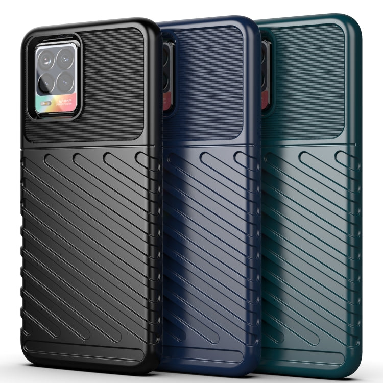 Thunderbolt Shockproof TPU Protective Soft Case, For OPPO Realme 8 / 8 Pro