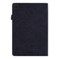 Calf Pattern Double Folding Design Embossed Leather Case with Holder & Card Slots & Pen Slot & Elastic Band, For Samsung Galaxy Tab A7 Lite 8.7 (2021) T220 / T225, For Amazon Fire HD 10 / 10 Plus (2021)