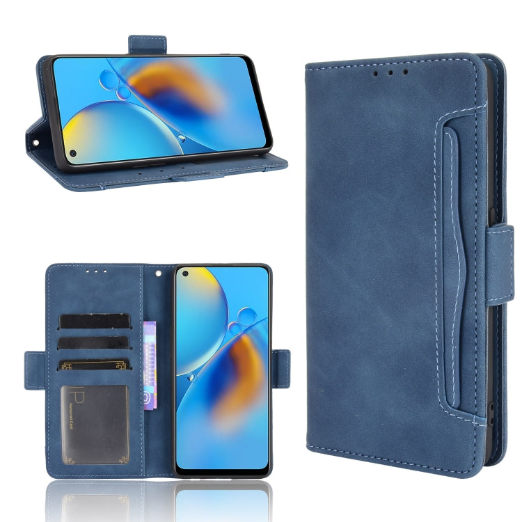 Skin Feel Calf Pattern Horizontal Flip Leather Case with Holder & Card Slots & Photo Frame, For OPPO A54 5G / A74 5G / A93 5G, For OPPO A55 5G / A53s 5G, For OPPO A74 4G / F19 4G, For OPPO A94 5G / Reno5Z 5G / F19 Pro+ 5G�������������������������������...