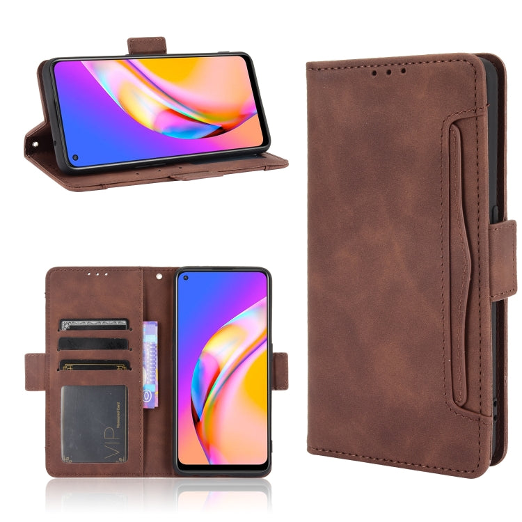 Skin Feel Calf Pattern Horizontal Flip Leather Case with Holder & Card Slots & Photo Frame, For OPPO A54 5G / A74 5G / A93 5G, For OPPO A55 5G / A53s 5G, For OPPO A74 4G / F19 4G, For OPPO A94 5G / Reno5Z 5G / F19 Pro+ 5G�������������������������������...