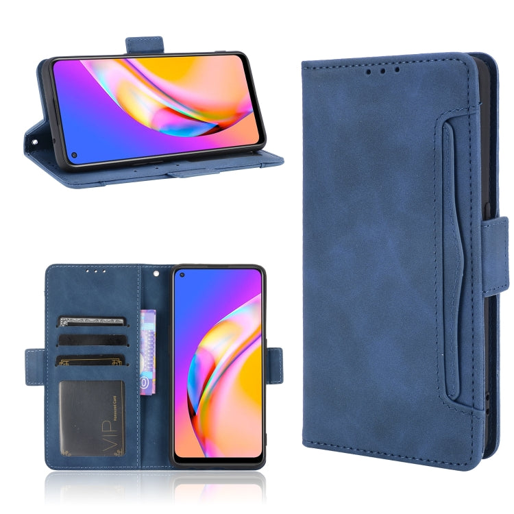Skin Feel Calf Pattern Horizontal Flip Leather Case with Holder & Card Slots & Photo Frame, For OPPO A54 5G / A74 5G / A93 5G, For OPPO A55 5G / A53s 5G, For OPPO A74 4G / F19 4G, For OPPO A94 5G / Reno5Z 5G / F19 Pro+ 5G�������������������������������...