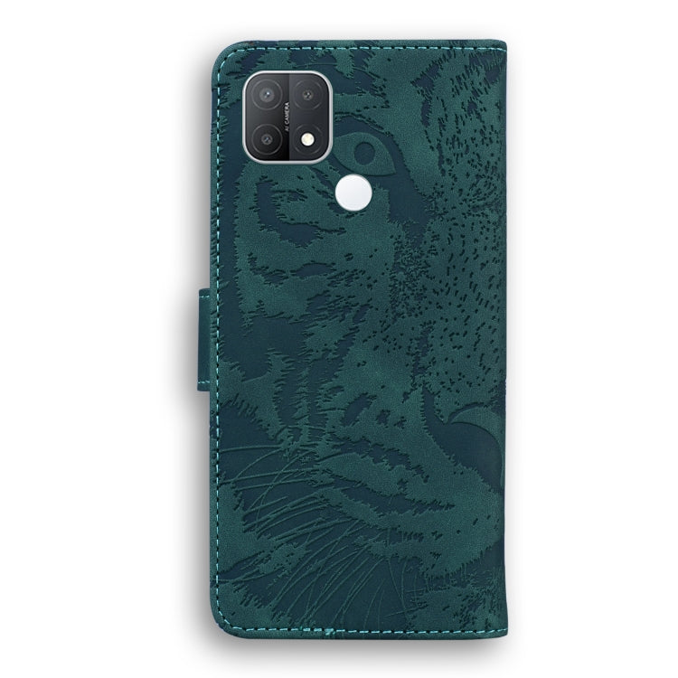 Tiger Embossing Pattern Horizontal Flip Leather Case with Holder & Card Slots & Wallet, For OPPO A15 / A15S, For OPPO A55 5G / A54 4G, For OPPO Realme V11 5G, For OPPO A74 4G / F19 4G, For OPPO A92S / Reno4 Z 5G, For OPPO A94 4G / F19 Pro��������������...