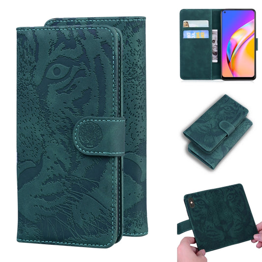 Tiger Embossing Pattern Horizontal Flip Leather Case with Holder & Card Slots & Wallet, For OPPO Reno5 Z, For OPPO Find X3 Neo / Reno5 Pro+ 5G, For OPPO Realme 8 / Realme 8 Pro, For OPPO Realme C20, For OPPO Realme C21, For OPPO Realme Narzo 30 Pro 5G�...