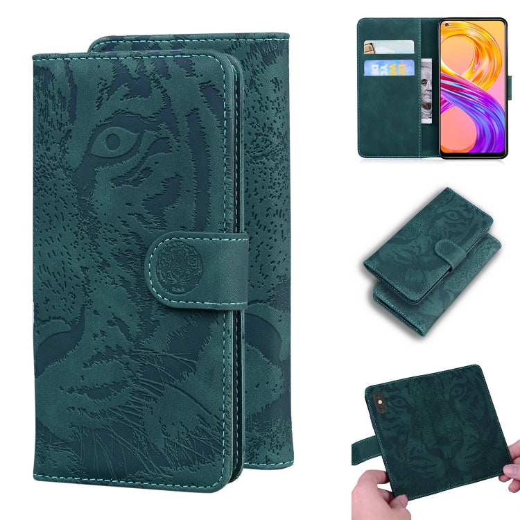 Tiger Embossing Pattern Horizontal Flip Leather Case with Holder & Card Slots & Wallet, For OPPO Reno5 Z, For OPPO Find X3 Neo / Reno5 Pro+ 5G, For OPPO Realme 8 / Realme 8 Pro, For OPPO Realme C20, For OPPO Realme C21, For OPPO Realme Narzo 30 Pro 5G�...