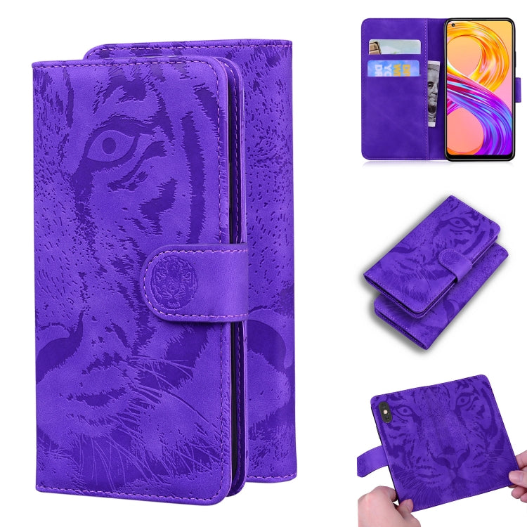 Tiger Embossing Pattern Horizontal Flip Leather Case with Holder & Card Slots & Wallet, For OPPO Reno5 Z, For OPPO Find X3 Neo / Reno5 Pro+ 5G, For OPPO Realme 8 / Realme 8 Pro, For OPPO Realme C20, For OPPO Realme C21, For OPPO Realme Narzo 30 Pro 5G�...