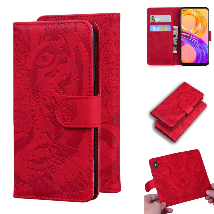 Tiger Embossing Pattern Horizontal Flip Leather Case with Holder & Card Slots & Wallet, For OPPO Reno5 Z, For OPPO Find X3 Neo / Reno5 Pro+ 5G, For OPPO Realme 8 / Realme 8 Pro, For OPPO Realme C20, For OPPO Realme C21, For OPPO Realme Narzo 30 Pro 5G�...