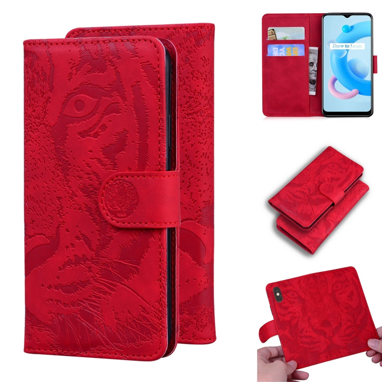 Tiger Embossing Pattern Horizontal Flip Leather Case with Holder & Card Slots & Wallet, For OPPO Reno5 Z, For OPPO Find X3 Neo / Reno5 Pro+ 5G, For OPPO Realme 8 / Realme 8 Pro, For OPPO Realme C20, For OPPO Realme C21, For OPPO Realme Narzo 30 Pro 5G�...